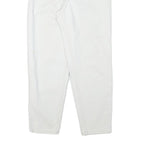 TEDDYS Womens White Relaxed Jeans Cotton Blend Zip W29 L28 Casual Fit Comfort