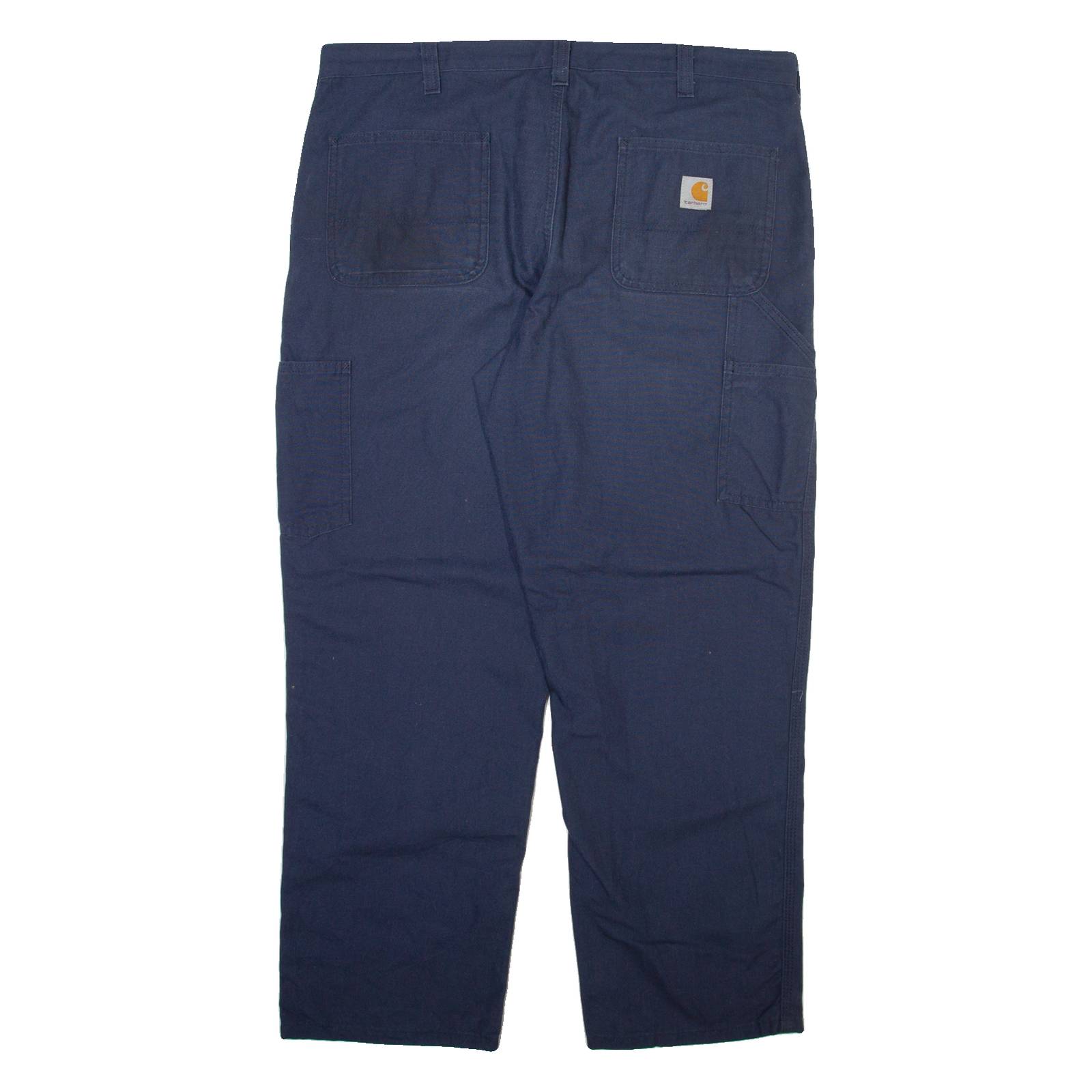 CARHARTT Mens Trousers Blue Relaxed Straight W38 L29