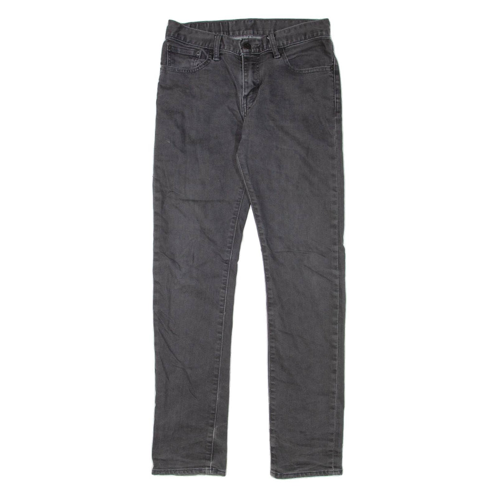 LEVI'S 511 Jeans Mens Grey Slim Straight W29 L32
