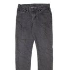 LEVI'S 511 Jeans Mens Grey Slim Straight W29 L32