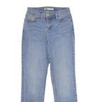 LEVI'S 512 Perfectly Slimming Womens Jeans Blue Slim Straight Denim Medium W27