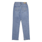 LEVI'S 512 Perfectly Slimming Womens Jeans Blue Slim Straight Denim Medium W27