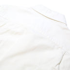 ABERCROMBIE & FITCH Mens White Plain Shirt S Cotton Casual Button-Down
