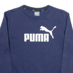 PUMA Mens Sweatshirt Blue XS