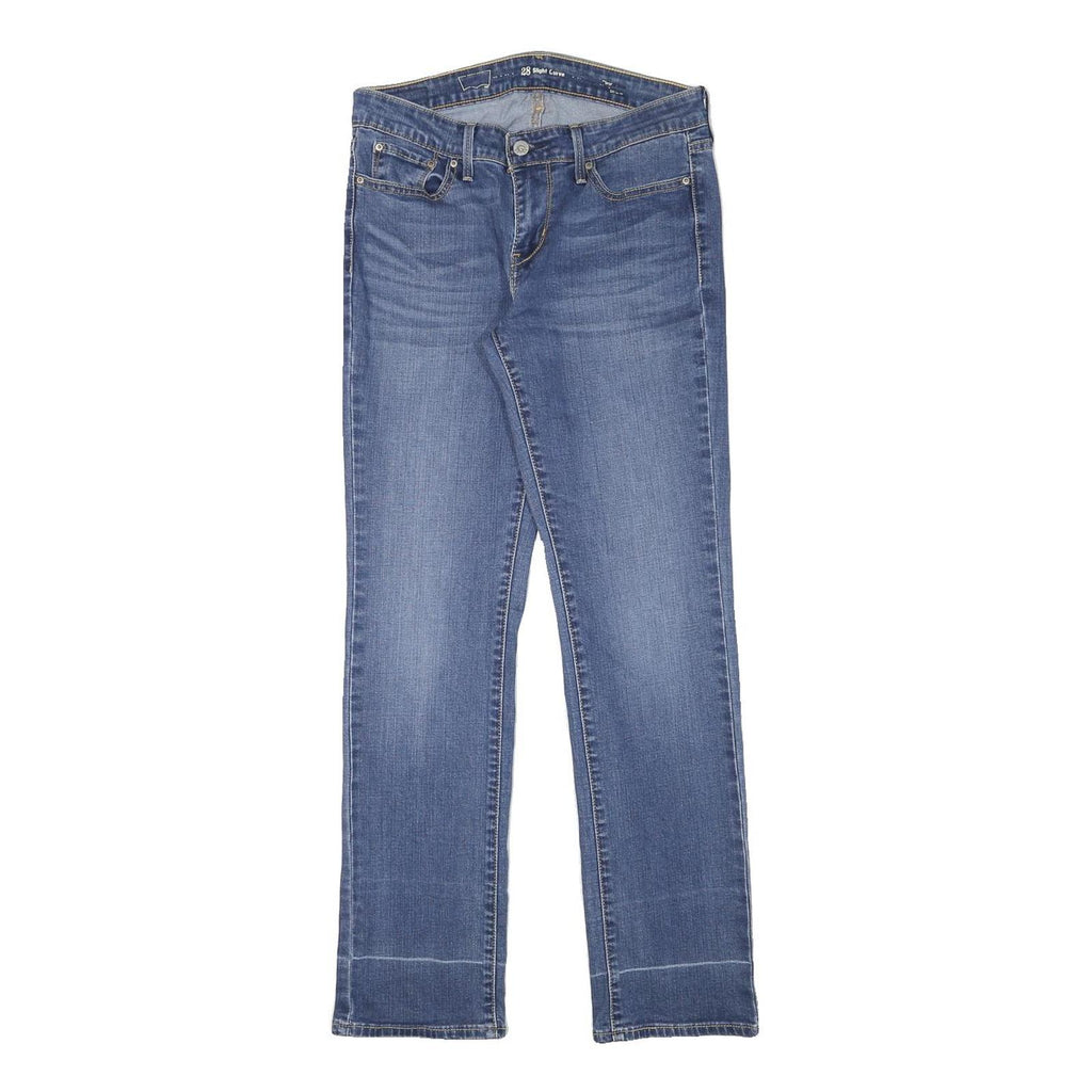 LEVI'S Womens Regular Blue Denim Light Jeans W28 L29 Stylish Classic Zip Pocket