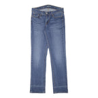 LEVI'S Womens Regular Blue Denim Light Jeans W28 L29 Stylish Classic Zip Pocket