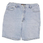 ROUTE 66 Womens Shorts Blue Casual Denim L W32 Relaxed Fit Cotton Blend