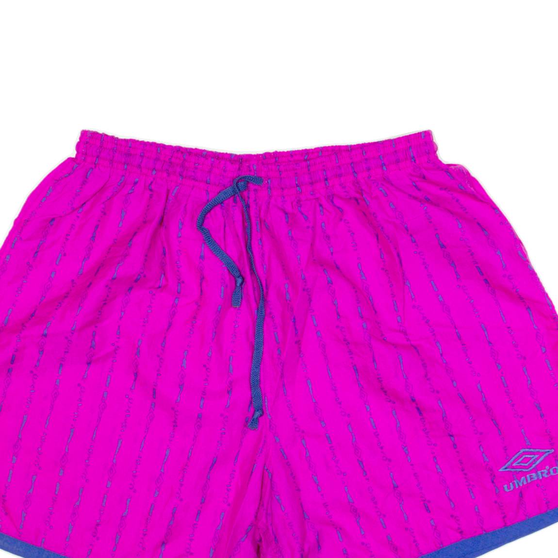 UMBRO Mens Sports Shorts Pink Relaxed L W26
