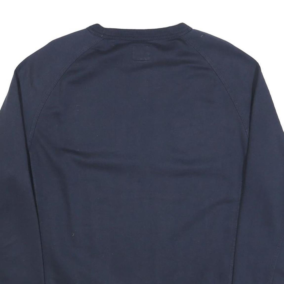 CHAMPION Mens Navy Blue Sweatshirt XL Crew Neck Cotton Blend Pullover Casual