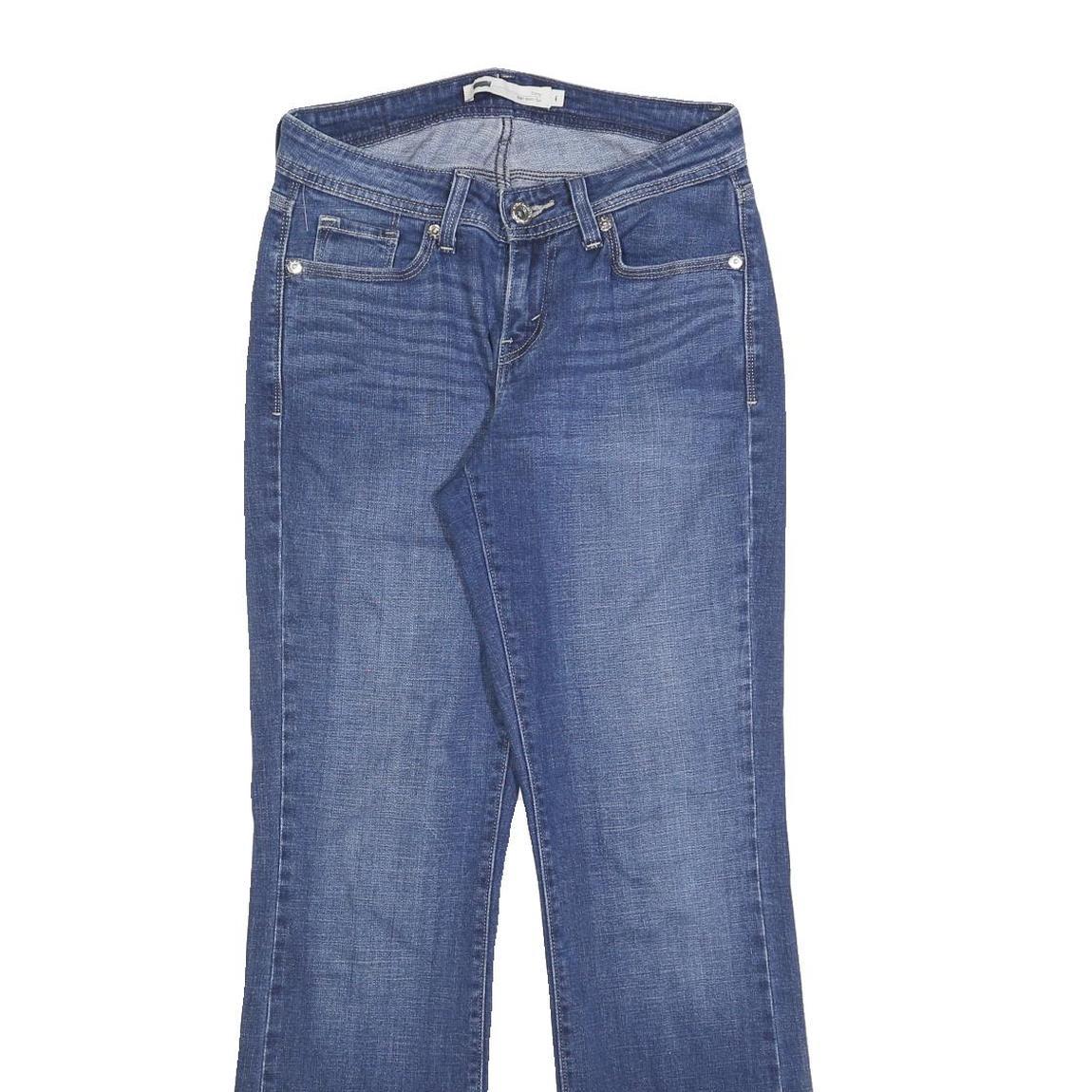 LEVI'S 529 Womens Jeans Blue Regular Bootcut Denim Medium W27 L32 Stylish