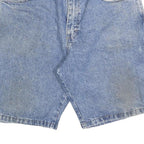 WRANGLER Mens Denim Blue Cotton Blend Casual Shorts M W33 Workwear Carpenter