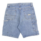 WRANGLER Mens Denim Blue Cotton Blend Casual Shorts M W33 Workwear Carpenter