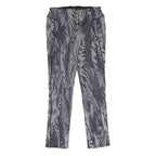 PATRIZIA PEPE Womens Cotton Blend Slim Printed Trousers W24 L26 Stylish