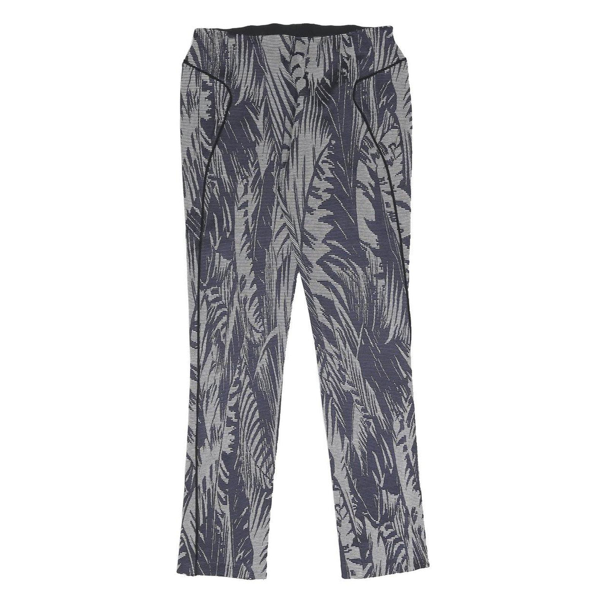PATRIZIA PEPE Womens Cotton Blend Slim Printed Trousers W24 L26 Stylish