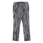 PATRIZIA PEPE Womens Cotton Blend Slim Printed Trousers W24 L26 Stylish