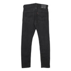 LEVI'S 519 Mens Slim Black Denim Dark W30 L27 Slim Fit Jeans Zip Fly