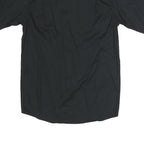 WRANGLER Mens Black & Beige Short Sleeve Shirt S Button Casual Workwear