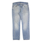 LEVI'S 501 Mens Jeans Blue Regular Straight Denim Light W32 L30 Classic Fit