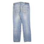 LEVI'S 501 Mens Jeans Blue Regular Straight Denim Light W32 L30 Classic Fit