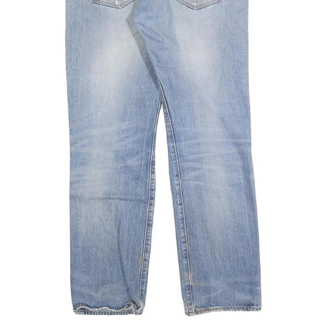 LEVI'S 501 Mens Jeans Blue Regular Straight Denim Light W32 L30 Classic Fit