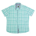 LEE Mens Shirt Blue Check XL