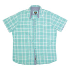 LEE Mens Shirt Blue Check XL
