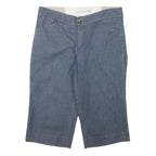 DOCKERS Womens Shorts Blue Casual 2XL W35 Cotton Blend Relaxed Fit