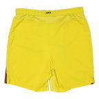 NIKE Mens Yellow FC Barcelona Sports Casual Shorts M W33 Nike Swoosh