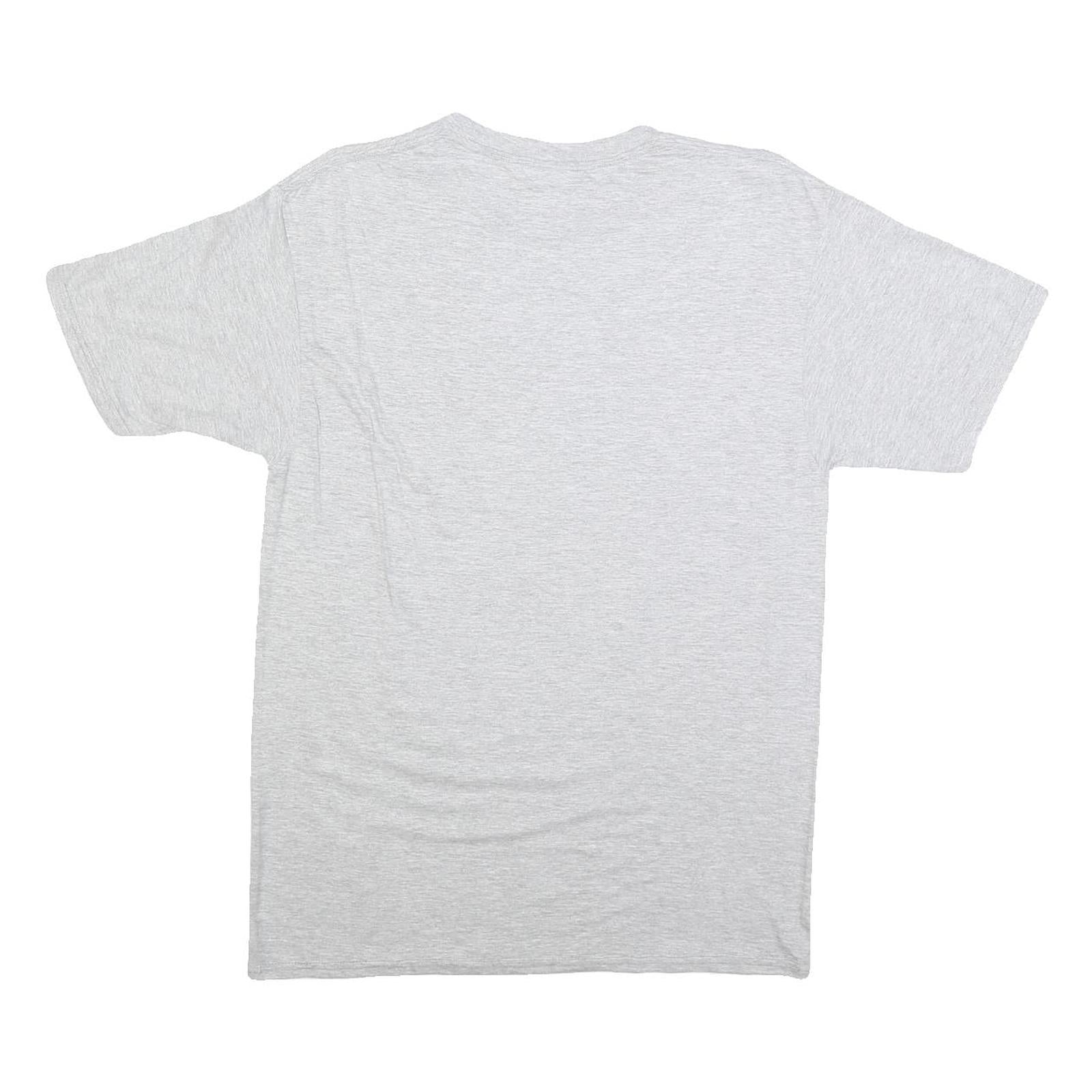 PORT & COMPANY Mens Grey Indiana University East T-Shirt M Short Sleeve Crew