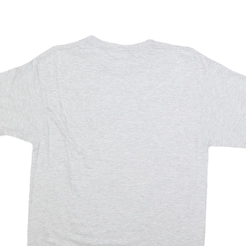 PORT & COMPANY Mens Grey Indiana University East T-Shirt M Short Sleeve Crew