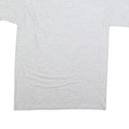 PORT & COMPANY Mens Grey Indiana University East T-Shirt M Short Sleeve Crew