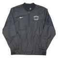 NIKE Mens Black Granite Bay Athletics Lightweight Jacket XL Polyester Plain Zip