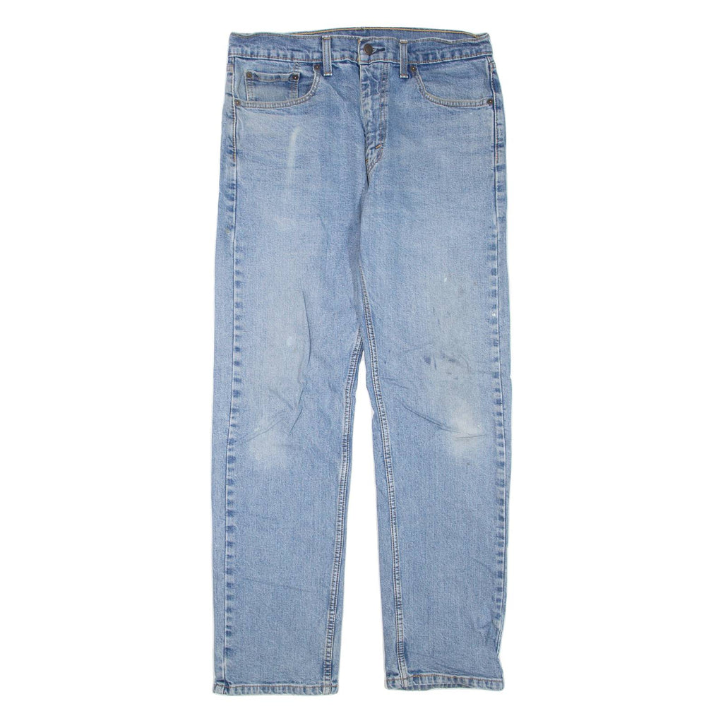 LEVI'S 505 Jeans Mens Blue Regular Straight W33 L32