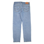 LEVI'S 505 Jeans Mens Blue Regular Straight W33 L32
