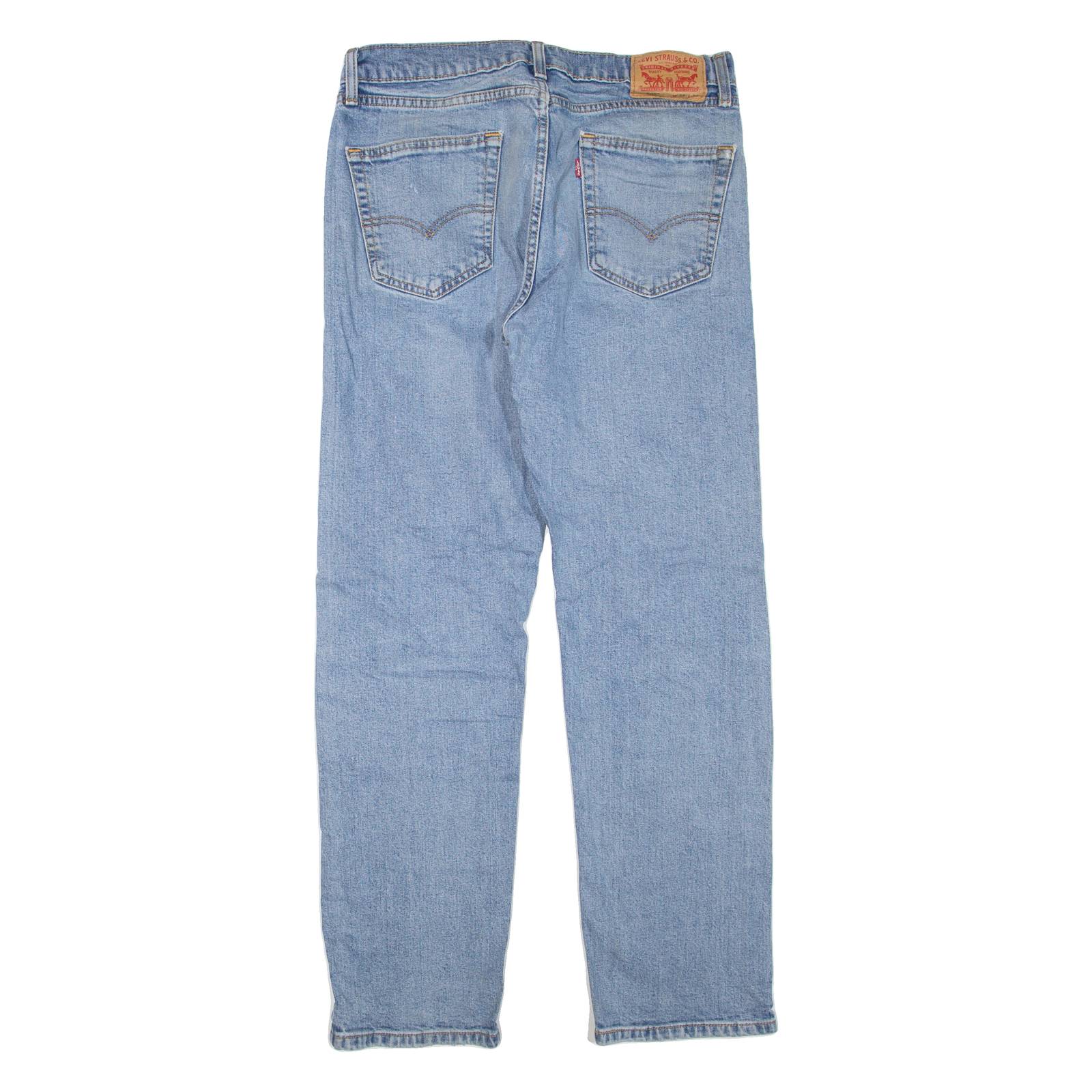 LEVI'S 505 Jeans Mens Blue Regular Straight W33 L32