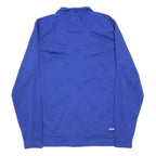 ADIDAS Mens Blue Basketball Jacket M Polyester Blend Zip Front Sportswear