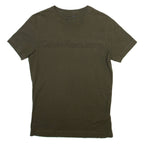 CALVIN KLEIN JEANS Mens T-Shirt Green S
