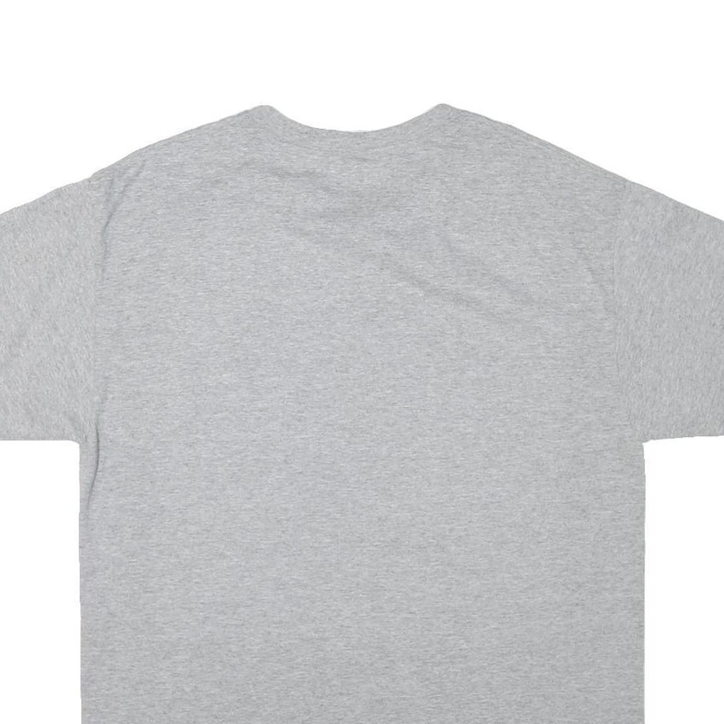 JERZEES Mens Grey Niagara Falls New York Graphic T-Shirt L Short Sleeve Crew