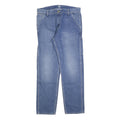 CARHARTT Mens Jeans Blue Relaxed Straight Denim Medium W33 L32 Workwear