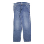 CARHARTT Mens Jeans Blue Relaxed Straight Denim Medium W33 L32 Workwear