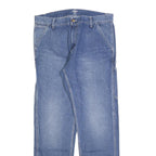 CARHARTT Mens Jeans Blue Relaxed Straight Denim Medium W33 L32 Workwear