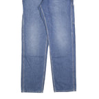CARHARTT Mens Jeans Blue Relaxed Straight Denim Medium W33 L32 Workwear