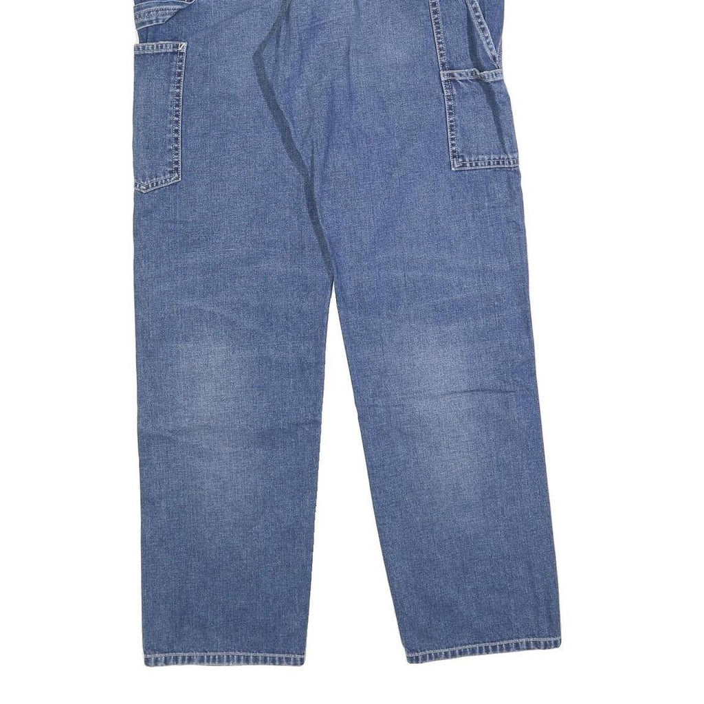 CARHARTT Mens Jeans Blue Relaxed Straight Denim Medium W33 L32 Workwear