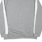 PUMA Mens Grey & White Track Jacket L Cotton Blend Plain Zip Comfort Sport