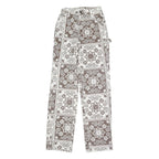 PACSUN Womens Regular Fit Button Closure Printed Cotton Blend Jeans W26 L33