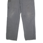 DICKIES Mens Regular Fit Grey Denim W38 L32 Workwear Zip Closure Jeans