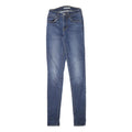 LEVI'S Womens Blue Slim Skinny Denim Medium W22 L32 Stretch Cotton Blend Jeans
