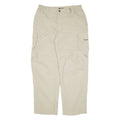 TCM Cargo Zip-off Mens Trousers Beige Loose Straight Nylon W35 L31