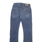 LEVI'S 504 Womens Jeans Blue Regular Straight Denim Medium W26 L30 Classic Style