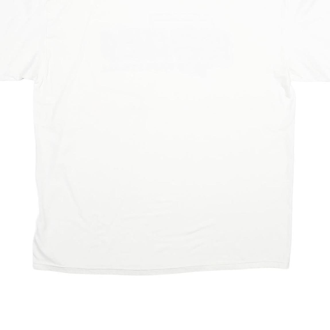 HANES Mens White Wolves Basketball Graphic T-Shirt XL Short Sleeve Crew Neck